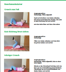 Übungen für Zuhause