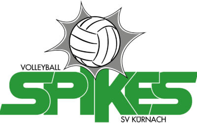 Volleyballer mit neuem Logo