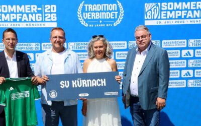 80 Jahre BFV: Ehrung für Jugendarbeit des SV Kürnach