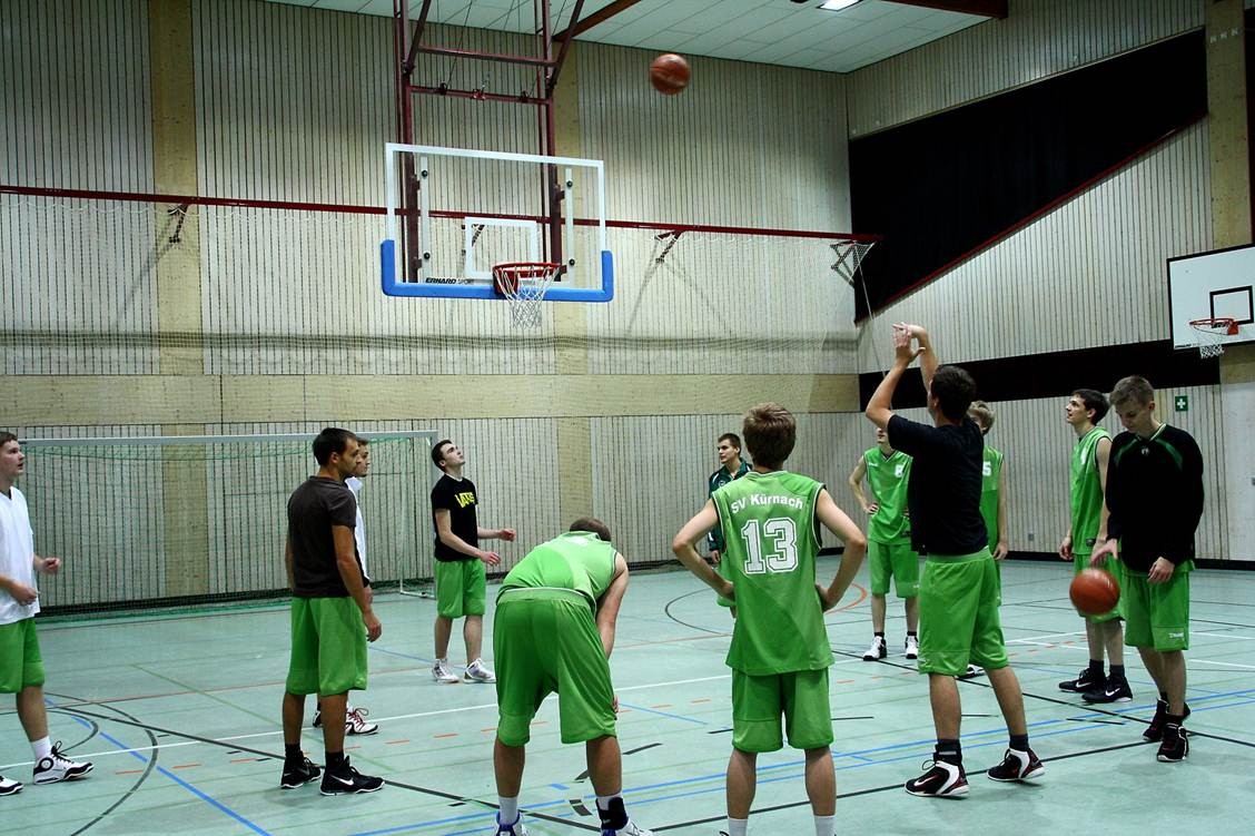 Höllberghalle Kürnach – Basketballtraining
