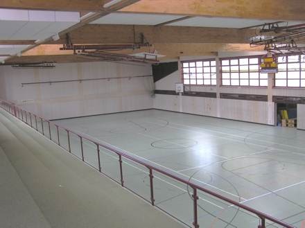 Höllberghalle Kürnach – Innenansicht